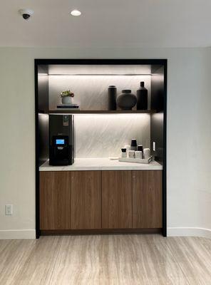 Resident coffee bar