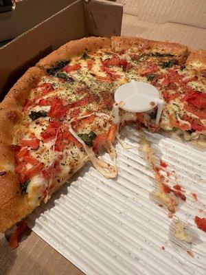 Margherita pizza