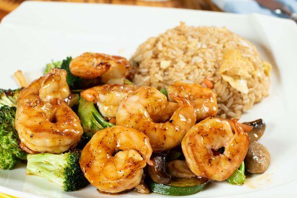 Hibachi Shrimp with Fried Rice