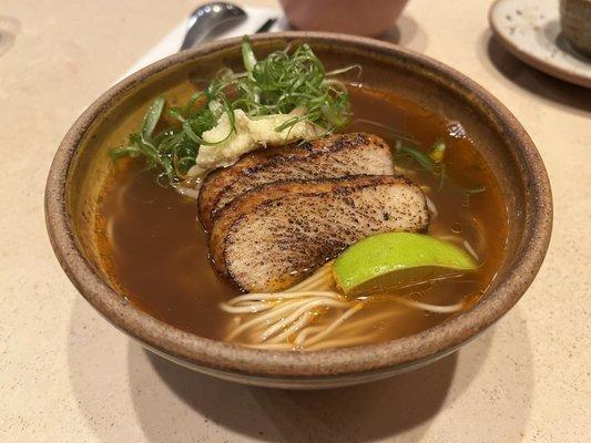 Hamachi broth ramen