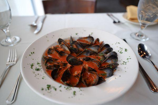 Mussels alla marinara