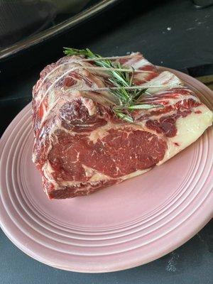 Organic Standing rib roast