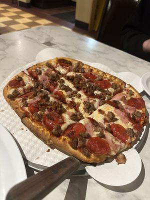 meat pizza!