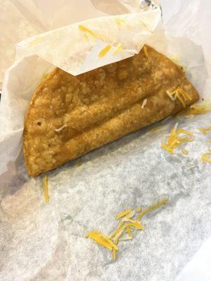 Shredded Chicken crispy taco