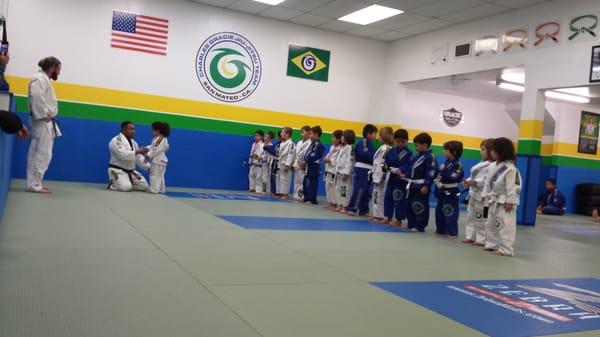 6 to 7 year old jiu-jitsu class