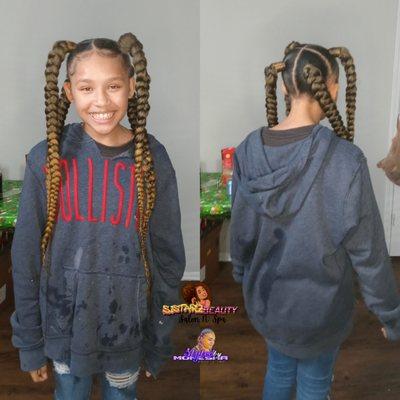 Ponytail with Added Features ($45)