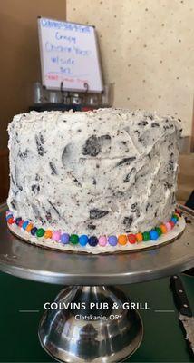 Oreooooooo cake!!!!!! Delicious