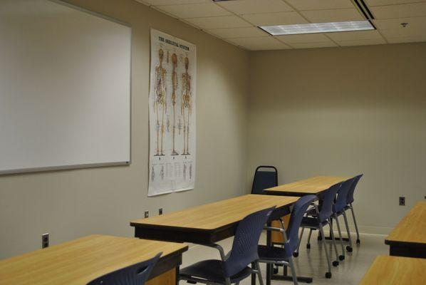 One of 3 lecture classrooms on campus