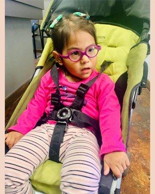 If your child is in need of flexible durable glasses come check out our miraflex frames. They have a great variety of styles, sizes & colors