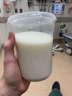 Huge "medium" horchata! Horchata mediana