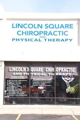 Exterior view of Lincoln Square Chiropractic and Physical Therapy