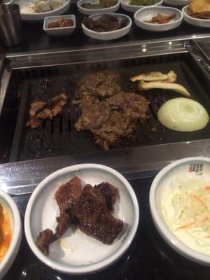 Bulgogi on the grill