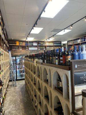 Wine section