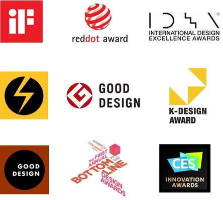 Bluemap Design won many global design awards including iF Award, Red Dot Award, IDEA Award, Good Design Award, K-Ddesign Award, Spark Award