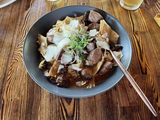 Beef Stroganoff