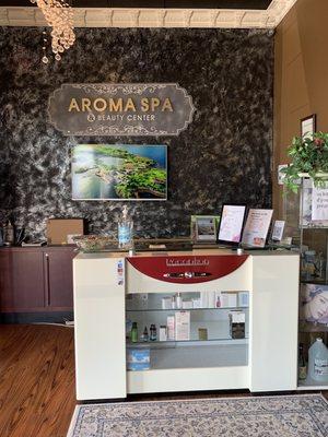 Aroma Spa Front desk