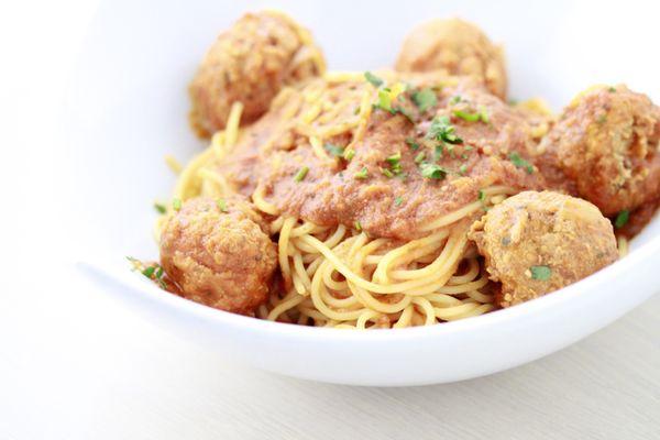 Spaghetti Polpette al Sugo