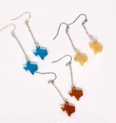 Small Texas Earrings