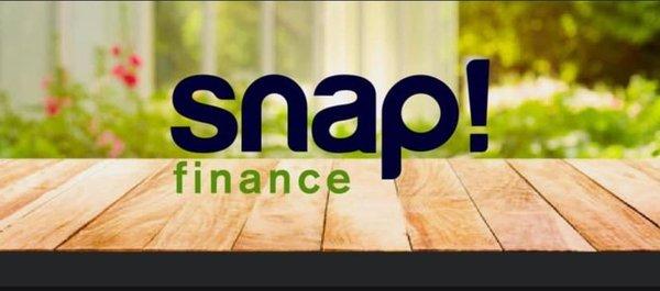 Now offering Snap Finance!