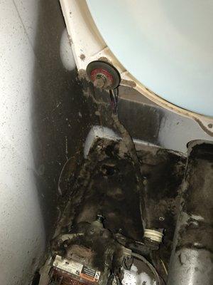 Dryer fires are dangerous. Does your dryer look like this?