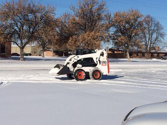 Snow removal-one of our services!