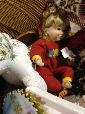 Creepy doll