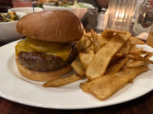 We dined with someone who got an elk/bison burger special, they really liked it