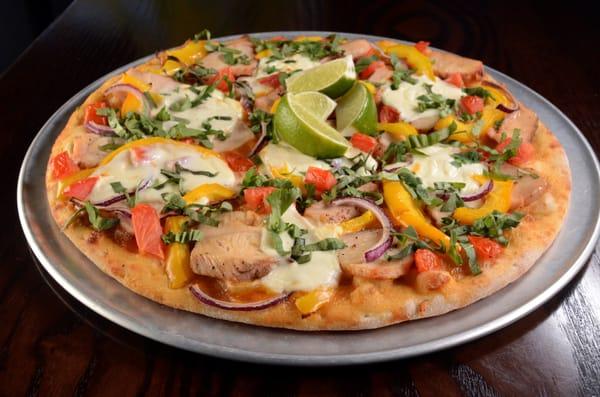 Thai Curry Chicken Pizza