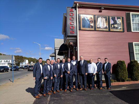 The fellas at Rocco's.