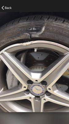 Hi do you guys repair rim damage? Any idea how much it would cost to fix his damage?