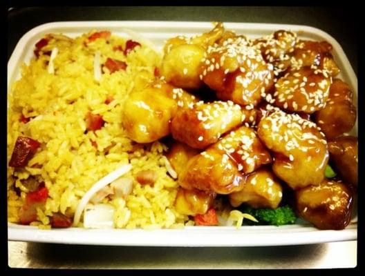 Sesame Chicken Combo