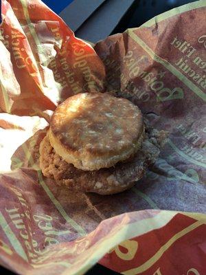 Cajun filet biscuit