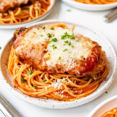 Chicken Parmesan for Valentine's Day