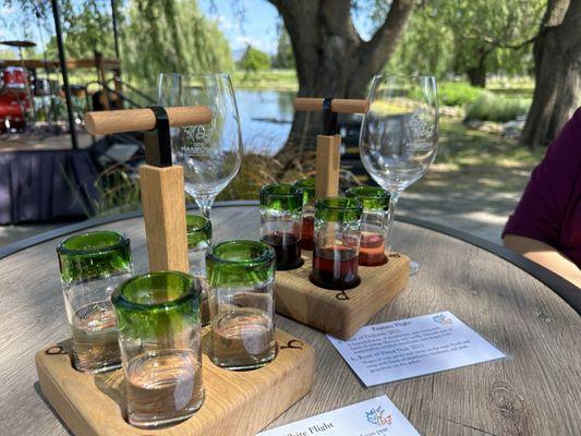 Wine flight