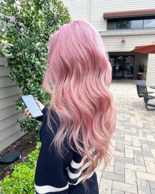 Light pink / baby pink  By Joy