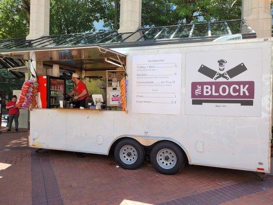 On Pioneer Courthouse Square!