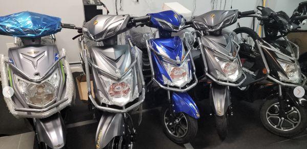 Call now for our latest bikes and scooters. Call/text 5512710492