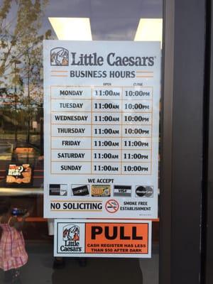 Business hours