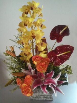 Tropical Flower Arrangement