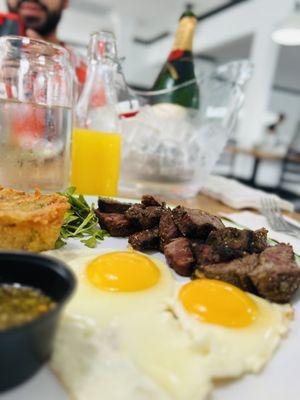 STEAK & EGGS