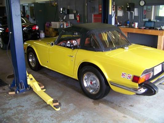 A very nice TR6