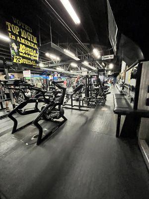 Upstairs Free Weights