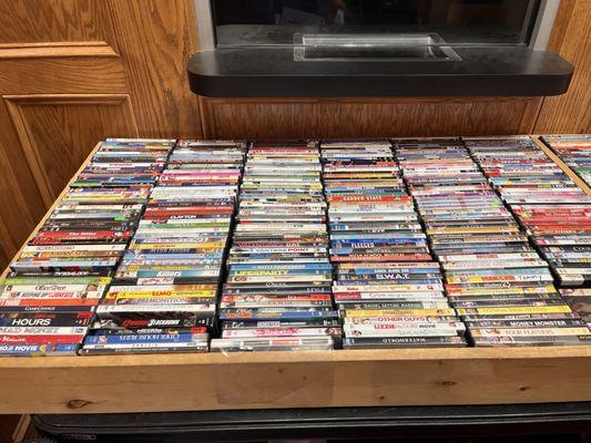 DVD bins