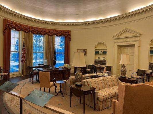 Oval Office when Carter was in office