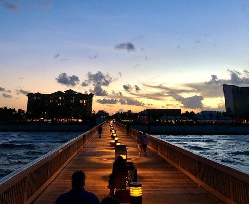 Deerfield Beach Pier. A nice pier! $1.00 fee resident $2.00 non resident