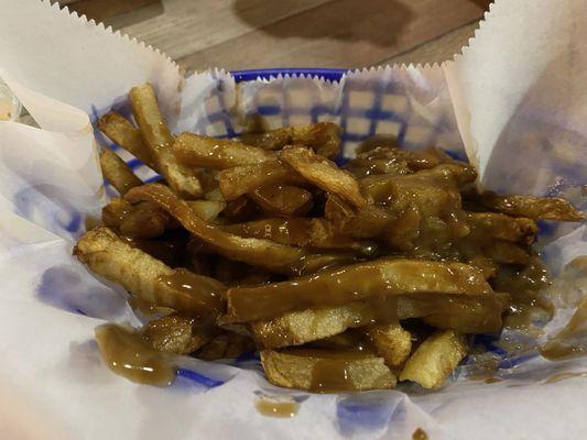 French fries w/gravy