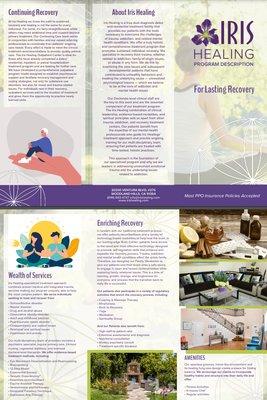 Iris Healing Brochure