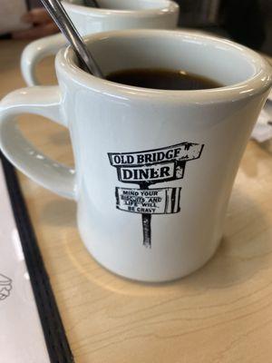 Classic diner mug