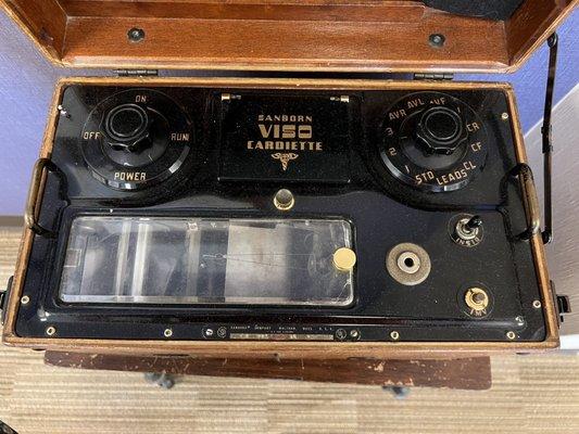 Early EKG Machine