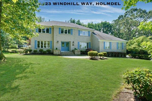 FOR SALE: 23 Windhill Way in Holmdel
 https://sackmanrealty.com/properties/23-windhill-way/